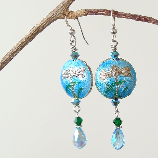 dragonfly earrings