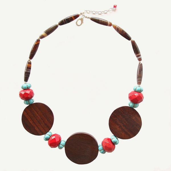geometric necklace