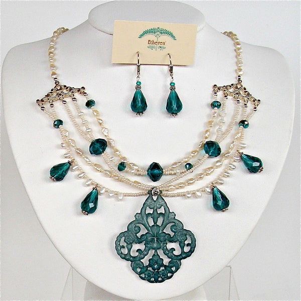 Handcrafted Crystal Necklace