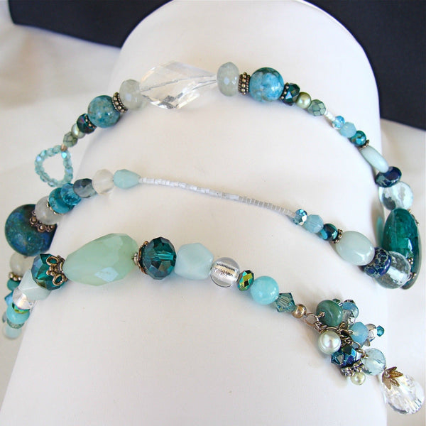 Handmade Chalcedony Lariat