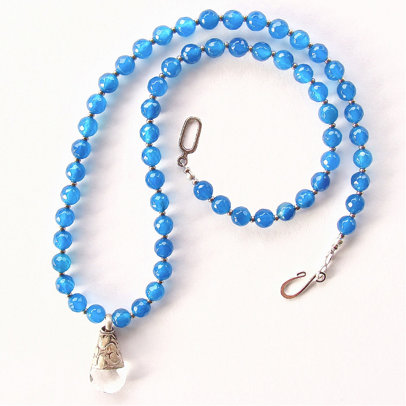 healing crystal necklace