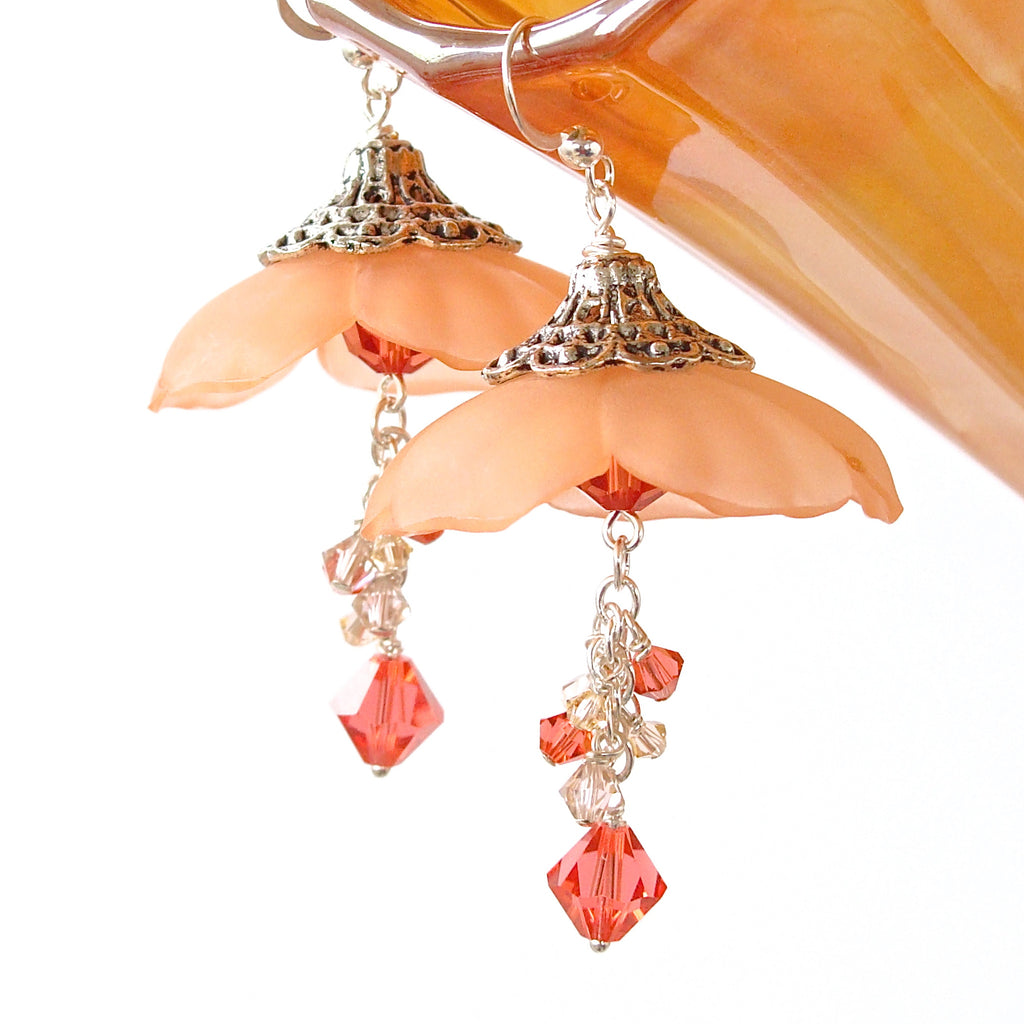 long dangle earrings