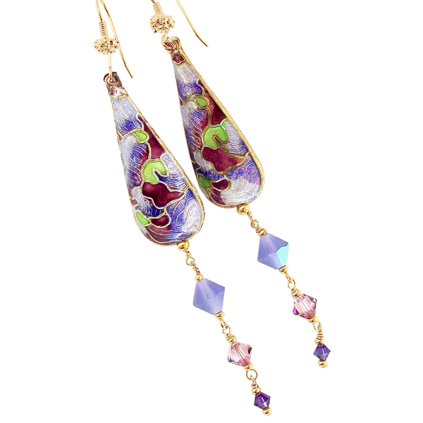 long dangle earrings