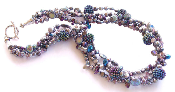 multi strand pearl necklace
