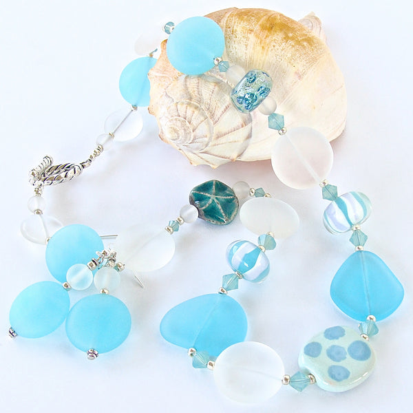 ocean inspired necklace