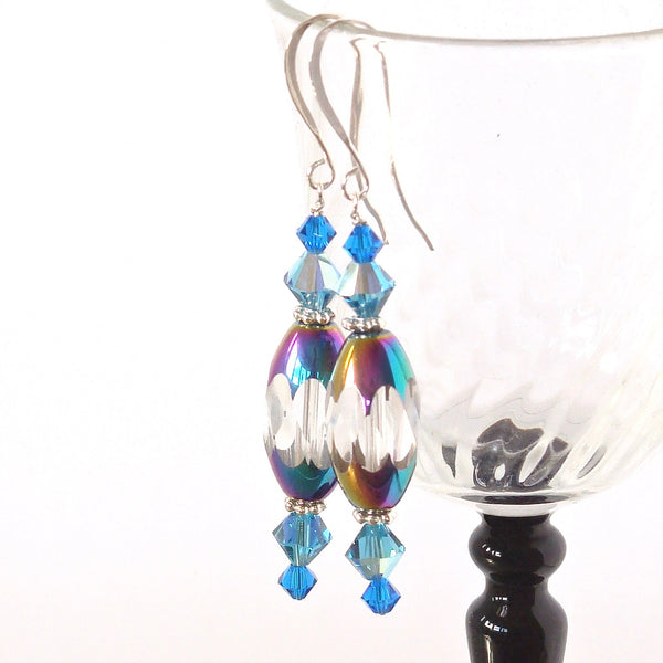 rainbow earrings