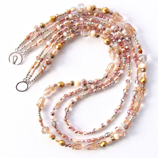 rose gold necklace