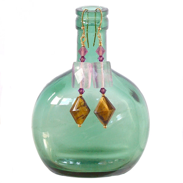 sculptural earrings