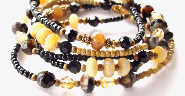 stone wrap bracelet