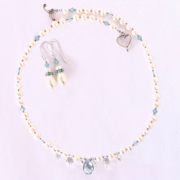 Princess style necklace set