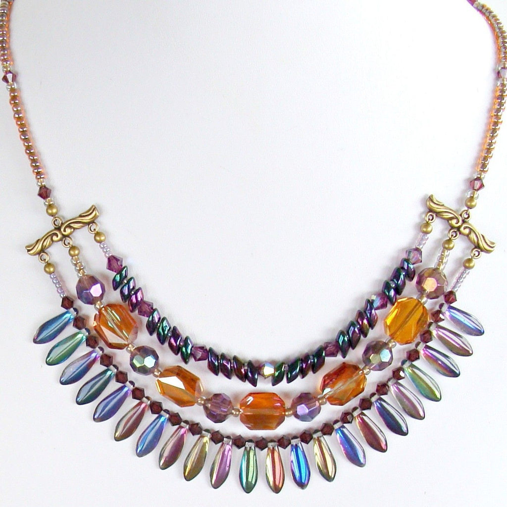 Swarovski crystal collar necklace