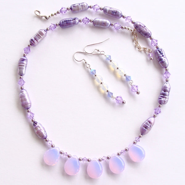 Violet Jewelry Set