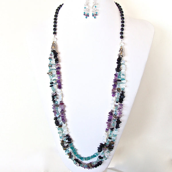 long statement necklace