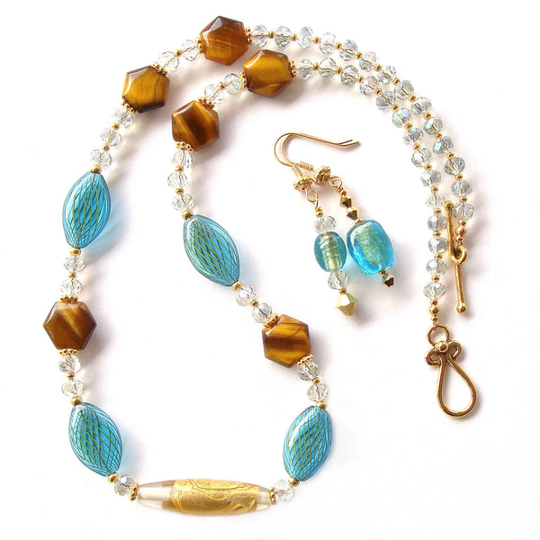 venetian glass necklace