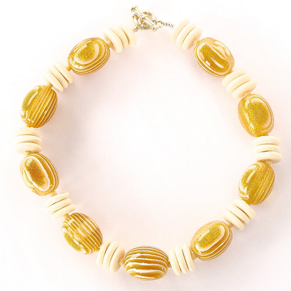 Verve: Chunky Yellow Necklace